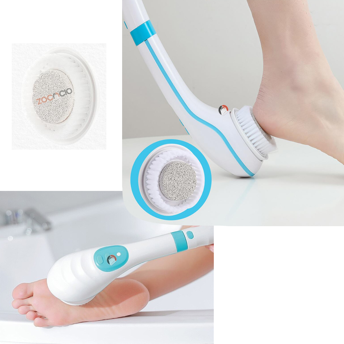 Miniatura 4 de Cepillo Eléctrico Con Mango Largo 5 En 1